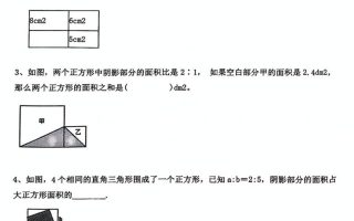 六下数学《期中期末常考比例的重点题型》