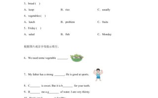 闽教版英语六年级上册Unit3PartB练习卷