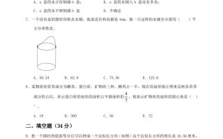 小升初数学全真模拟卷（二）人教版含答案
