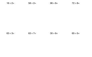三上数学【两位数除一位数】竖式计算