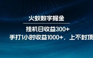 全网独家玩法，全新脚本挂机日收益300+，每日手打1小时收益1000+