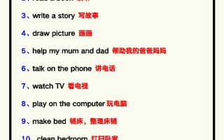 【2025秋新版】四年级英语上册《考试必会词组总结》，考试一定用的上！