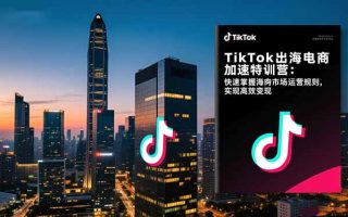 TikTok出海电商加速特训营：快速掌握海外市场运营规则，实现高效变现