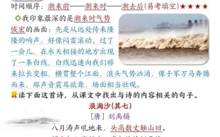 四上语文课后练习题参考答案31页