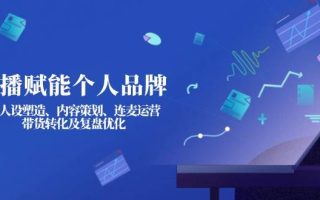 直播赋能个人品牌：IP人设塑造、内容策划、连麦运营、带货转化及复盘优化