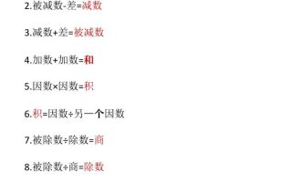 【2025秋新版】二年级上册数学必背公式大全