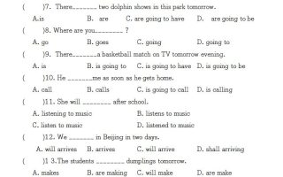 【2-24】【英语】2025六年级下册英语语法专项系列（二）★★一般将来时★★
