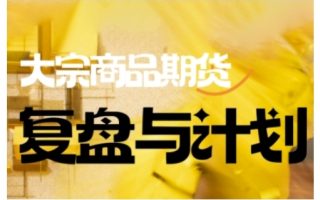 倍增计划·大宗商品期货复盘与计划，掌握在复杂多变的市场中做出明智的交易决策(更新9月)