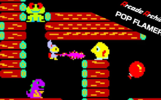 《街机：POP火焰 Arcade Archives POP FLAMER》Switch英文版NSP下载
