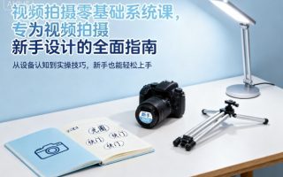 视频拍摄零基础系统课，专为视频拍摄新手设计的全面指南