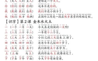 2025秋-每日晨读】一上语文
