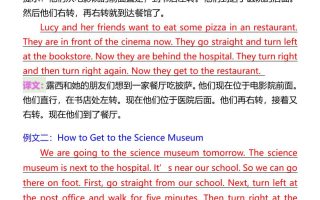 六年级英语上册《1-6单元》作文附译文