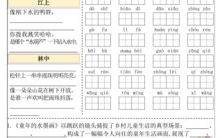 三下语文5-8单元基础知识默写单