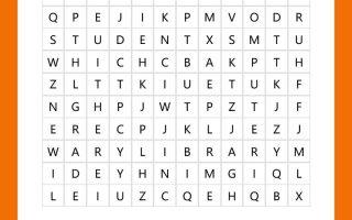 25秋闽教版四上英语字谜游戏U1