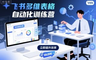 飞书多维表格自动化训练营，手把手教你告别重复处理，用多维表格开启高效办公新模式