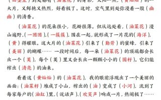 【作文】三下语文1-8单元习作范文(答案)