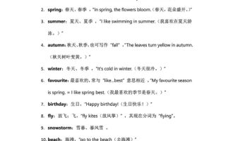 2025秋外研英语四上课堂笔记Unit_4