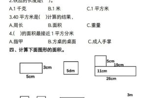 三年级数学下册【面积】常考易错题