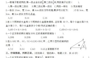 【苏教版】2025春六年级下册数学开学摸底精编试题