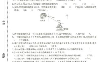 五年级上数学易错易混辩护专项测试卷《冀教版》