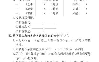 二下语文期末专项卷押题卷