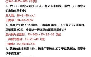 【2025秋新版】六年级上册数学百分基础应用题训练