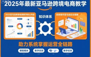 2025年最新亚马逊跨境电商教学，助力卖家系统掌握亚马逊运营全链路知识