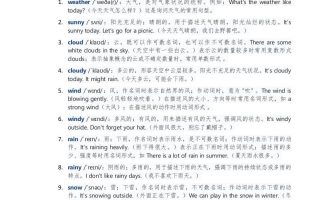 2025秋外研英语四年级上册讲义Unit03