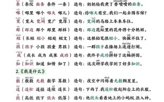 25秋二上语文写字表生字组词造句（14页）