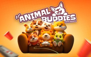 《动物伙伴-派对野兽 Animal Buddies – Party Beasts》switch英文