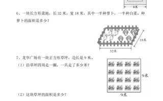 三下数学《面积》应用题专项