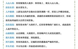 【2025秋新版】四年级上册语文1-8单元课内词语及解释