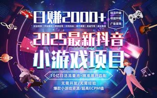 2025风口项目，稳定收入，可保障，小白可入