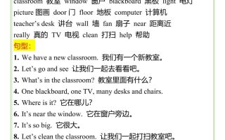 【2025秋新版】四年级英语上全册重点知识点