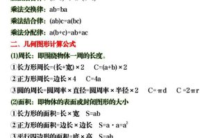 六上数学重点公式和易错点6页