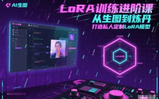 LoRA训练进阶课，从生图到炼丹，打造私人定制LoRA模型