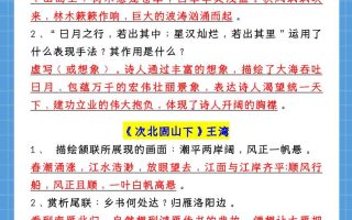 新七年级上语文全册【古诗词赏析】含答案