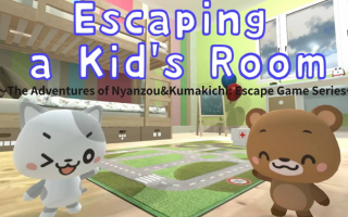 《逃离婴儿房 Escaping a Kid’s Room～The Adventures of Nyanzou&Kumakichi: Escape Game Series～》Switch英日文版NSZ下载
