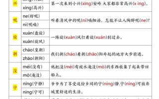 三年级语文上册暑假预习十三大专项