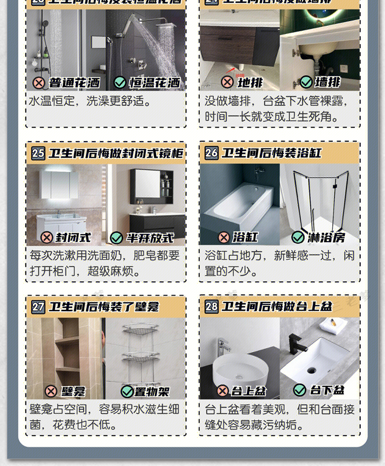 装修知识图集流程攻略指南大全新房施工半包全包材料知识图片资料