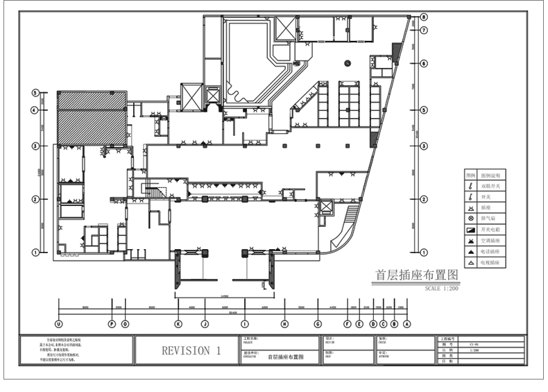 洗浴中心桑拿足浴CAD施工图 平面布置会所SPA按摩店布局方案图库